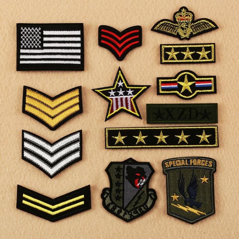 MILITÄR RANGLAPP